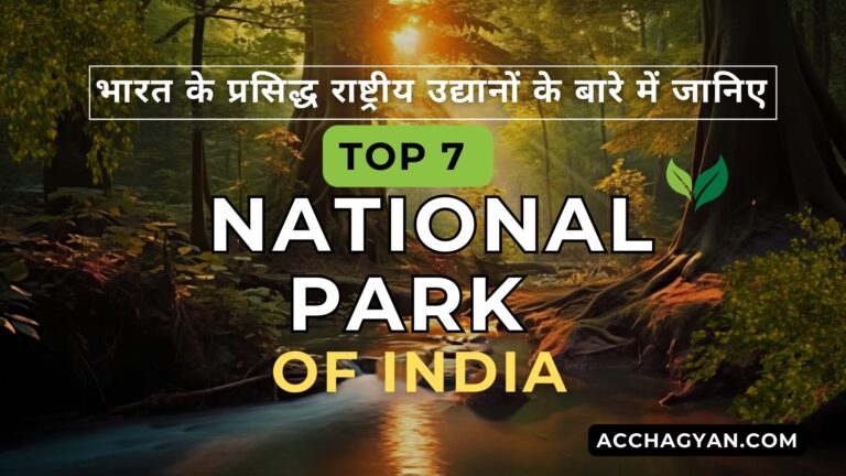 top-seven-national-park-of-india