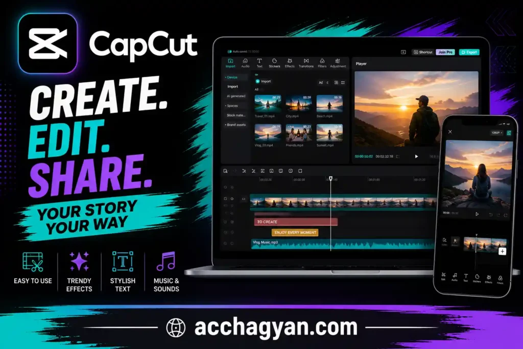 Best Video Editing Apps for YouTubers: (Free & Paid Software 2026) 2 Best Free Video Editing Apps for YouTubers, Capcut