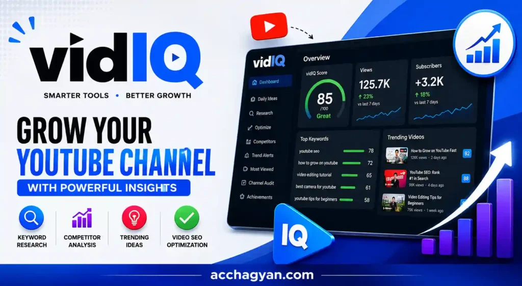 vidiq YouTube Keyword Research