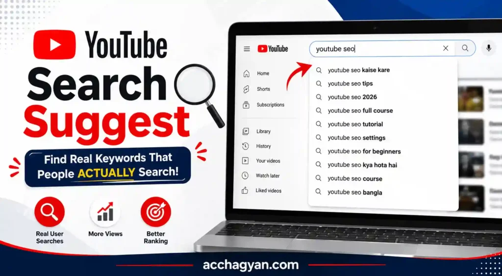 youtube search suggest YouTube Keyword Research