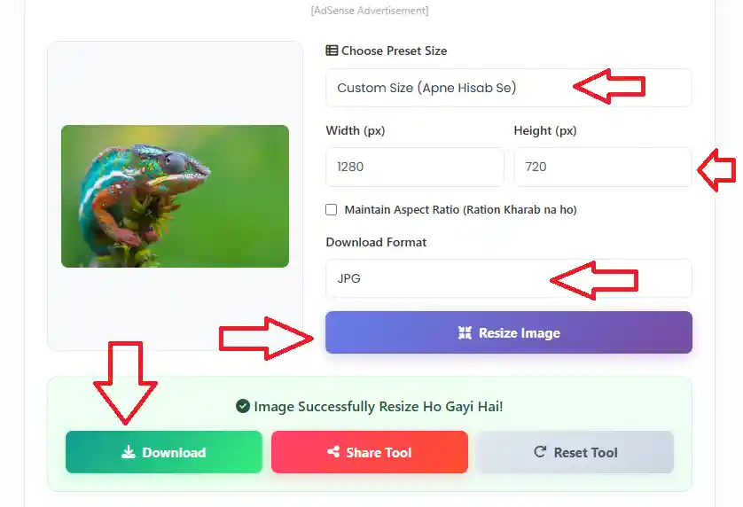 Free Online Image Resizer: अब फोटो का साइज और रेशियो बदलें सिर्फ 1-क्लिक में! 3 Free Online Image Resizer tool